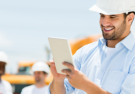 4 benefícios dos dispositivos móveis na construção civil