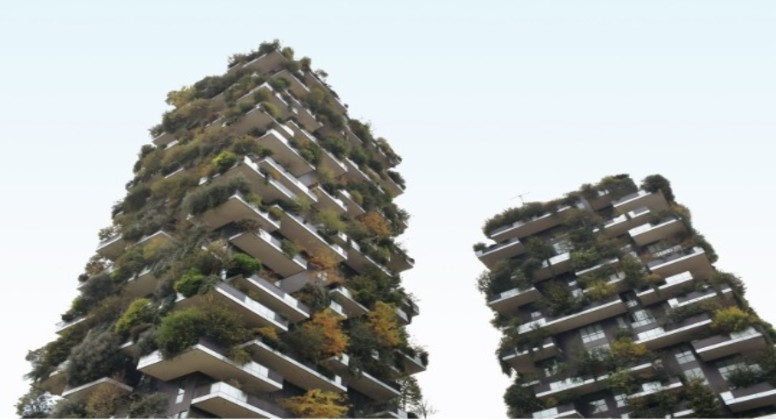 revestimento ecologico em green buildings